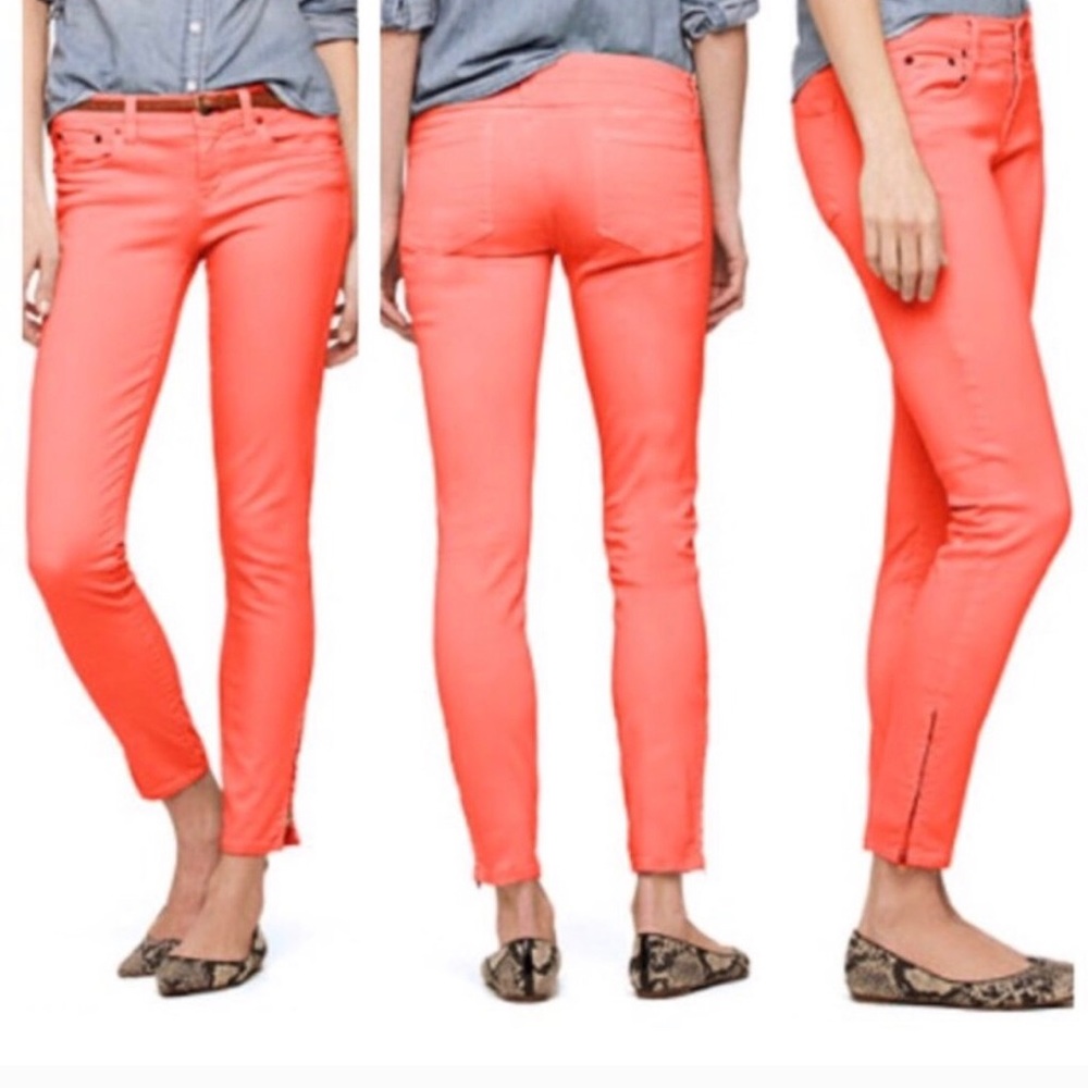 J.Crew skinny ankle toothpick jeans size 28